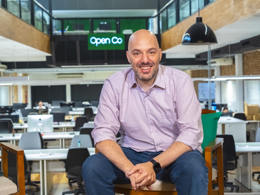 Sandro Reiss, cofundador da Open Co: fusão com BizCapital marca entrada em crédito para PMEs — Foto: Divulgação
