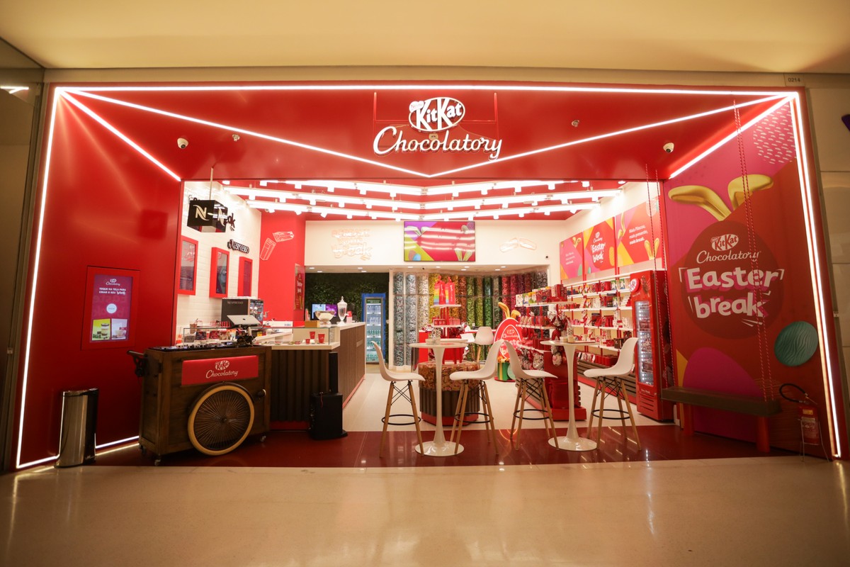 Nestlé aumenta rede de lojas da KitKat no país — com versão bolinho de chuva e pão na chapa