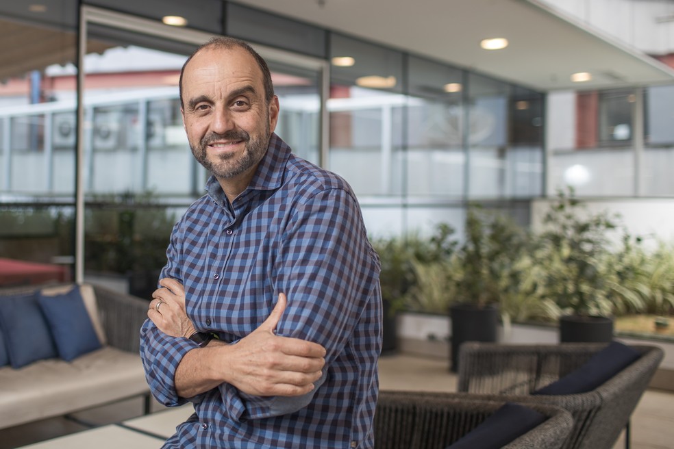 Luiz Lobo, fundador e CEO da Fintalk: Chat autônomo com sotaque brasileiro — Foto: Divulgação