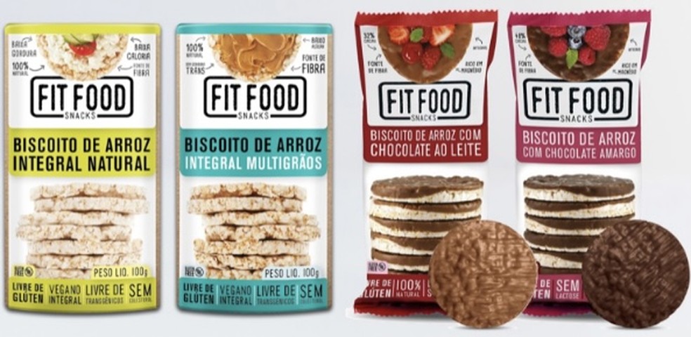 Linha da Fit Food será primeira marca de snakcs saudáveis da M.Dias Branco — Foto: Reprodução