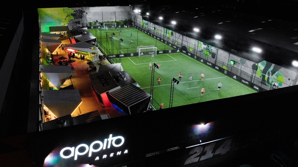 Arena de futebol society da Appito na Vila Leopoldina  — Foto: Divulgação