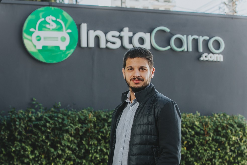 Luca Cafici, CEO InstaCarro: "Consigo comprar todo tipo de carro" — Foto: Divulgação