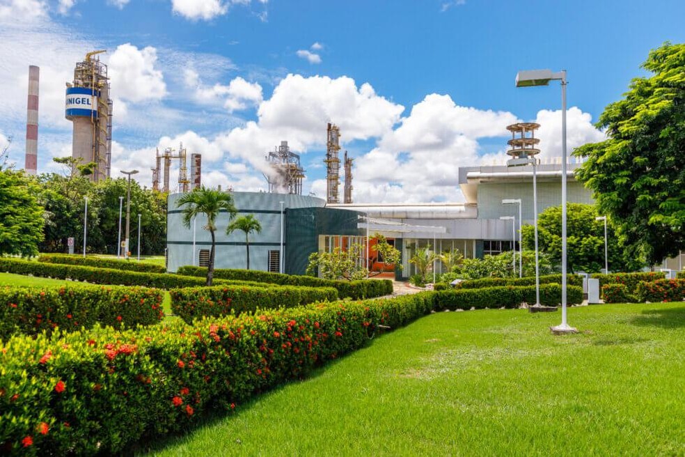 Fábrica da Unigel na Bahia: empresa tem dívida US$ 23 milhões vencendo em outubro — Foto: Divulgação