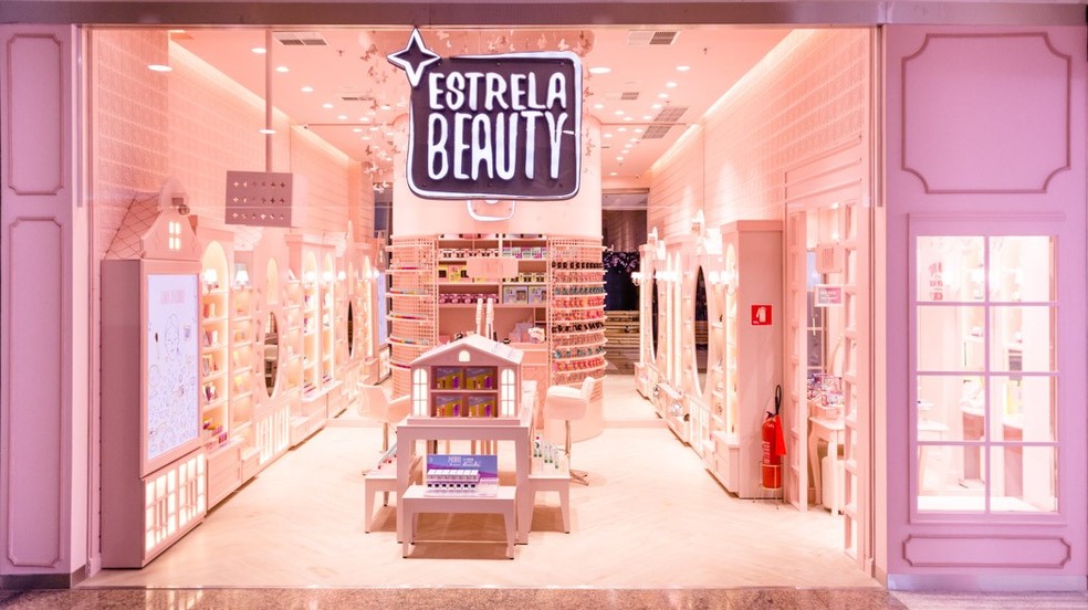 Loja da Estrela Beauty, em São Paulo: marca vai explorar modelo de franquias — Foto: Divulgação