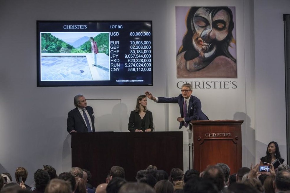 Leilão de arte na Christie's: de olho nas tendências digitais — Foto: Reprodução