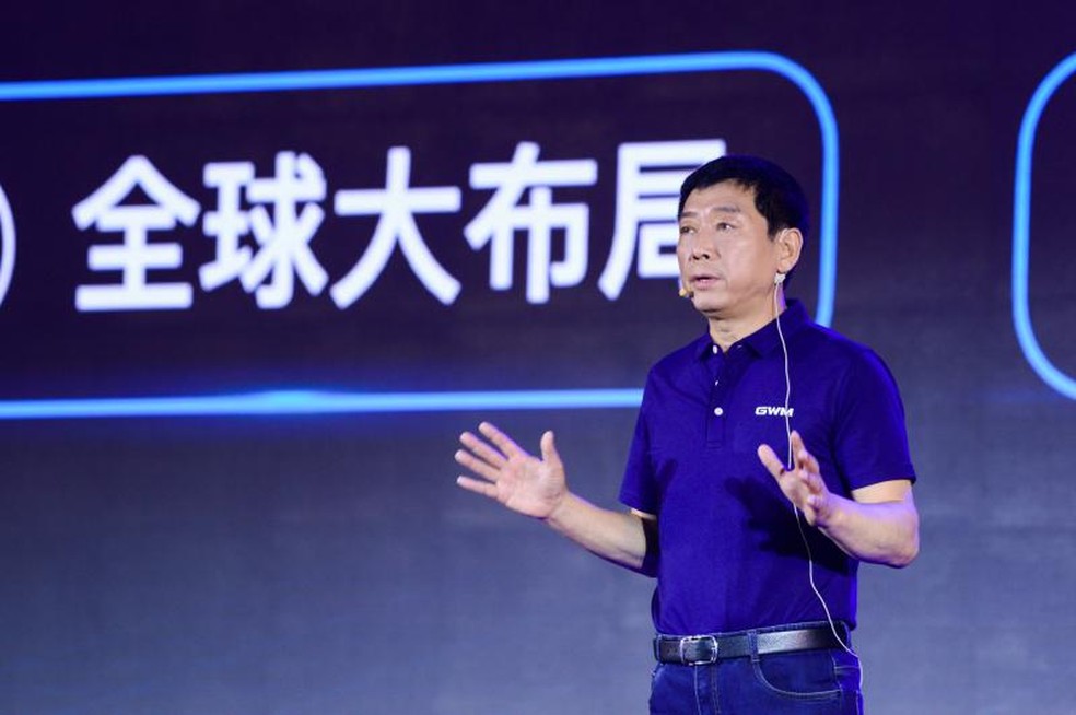 Jack Wei, presidente do conselho da chinesa Great Wall Motors: ele fundou a companhia em 1990 — Foto: Divulgação